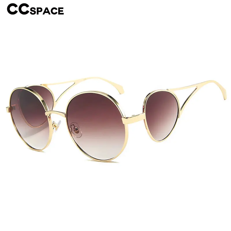 46351 круглые четыре линзы в стиле панк роскошные солнцезащитные очки мужские и