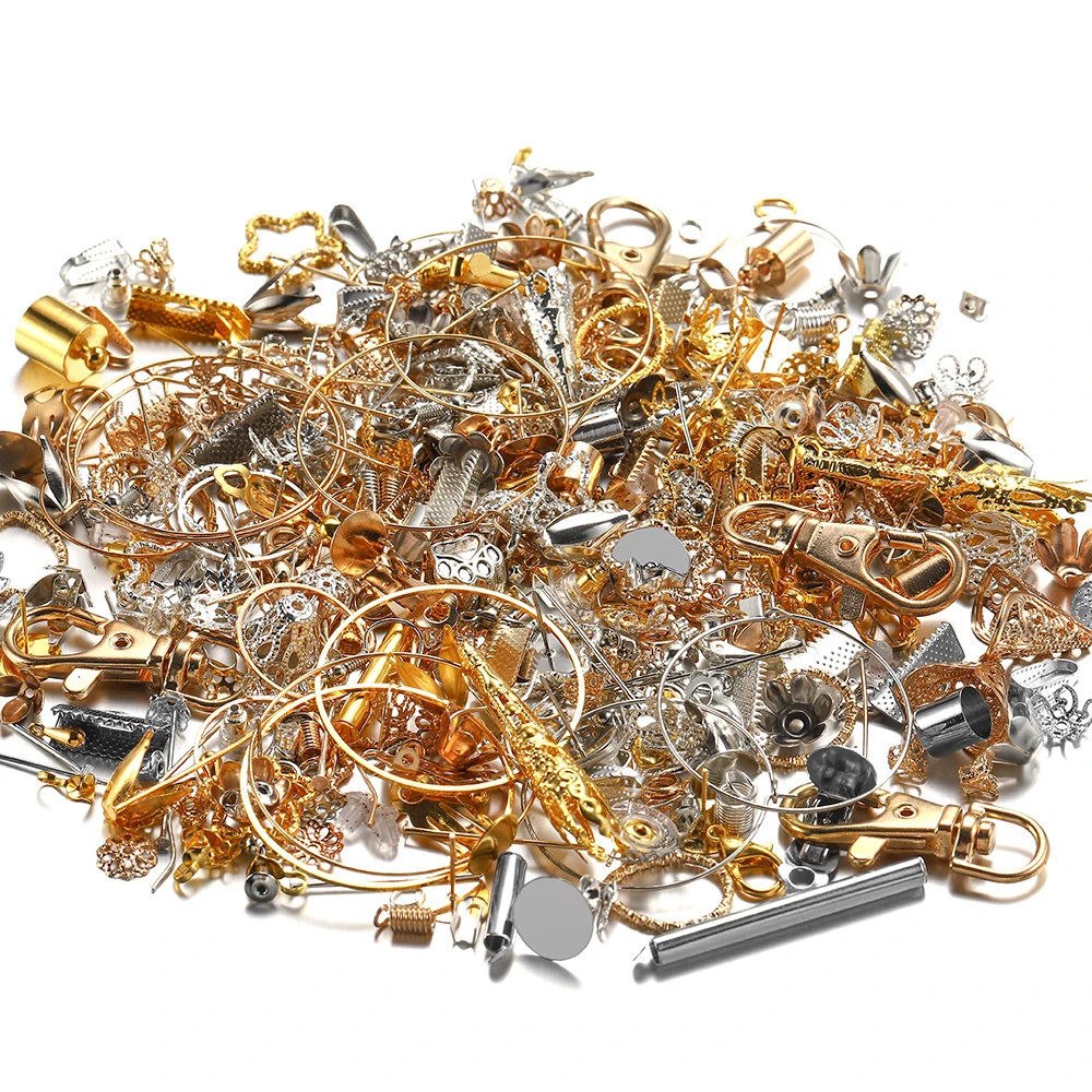 Застежка для бижутерии сделай сам 120 г|Ювелирная фурнитура и компоненты| |