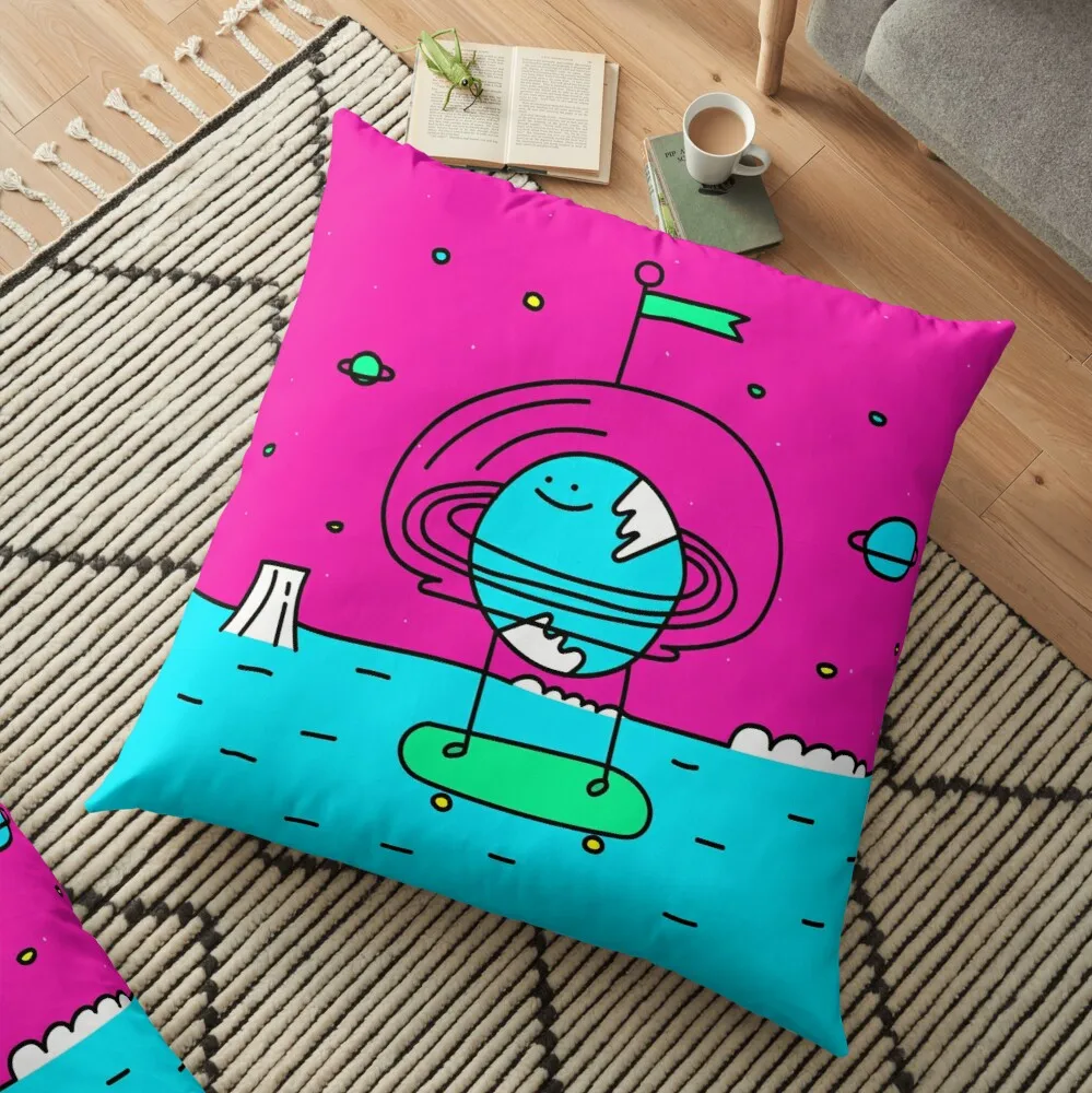 

Surreal Planet Mr Beaker Printed Decorative Cushion Sofa Cover Pillow Pillowcase Spring Decorations For Home Decor Pillow Cover