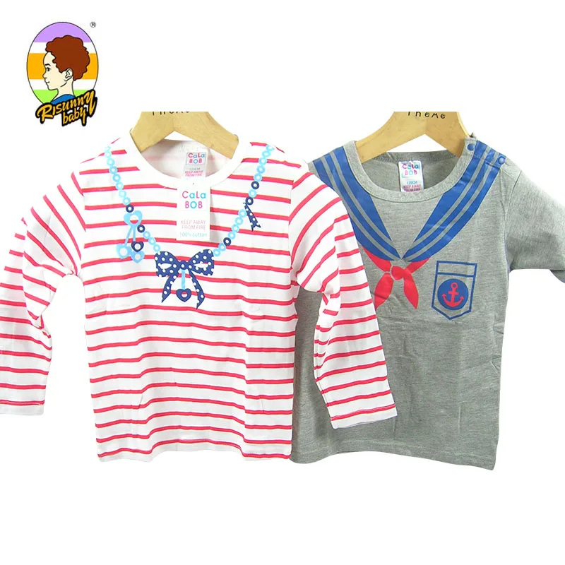 Risunnybaby детская футболка для мальчиков и девочек хлопковая с длинным рукавом