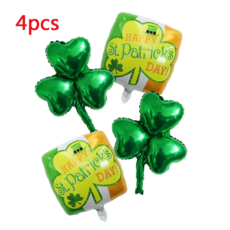 Украшения для вечерние на День Св. Патрика персонажи различные формы воздушных