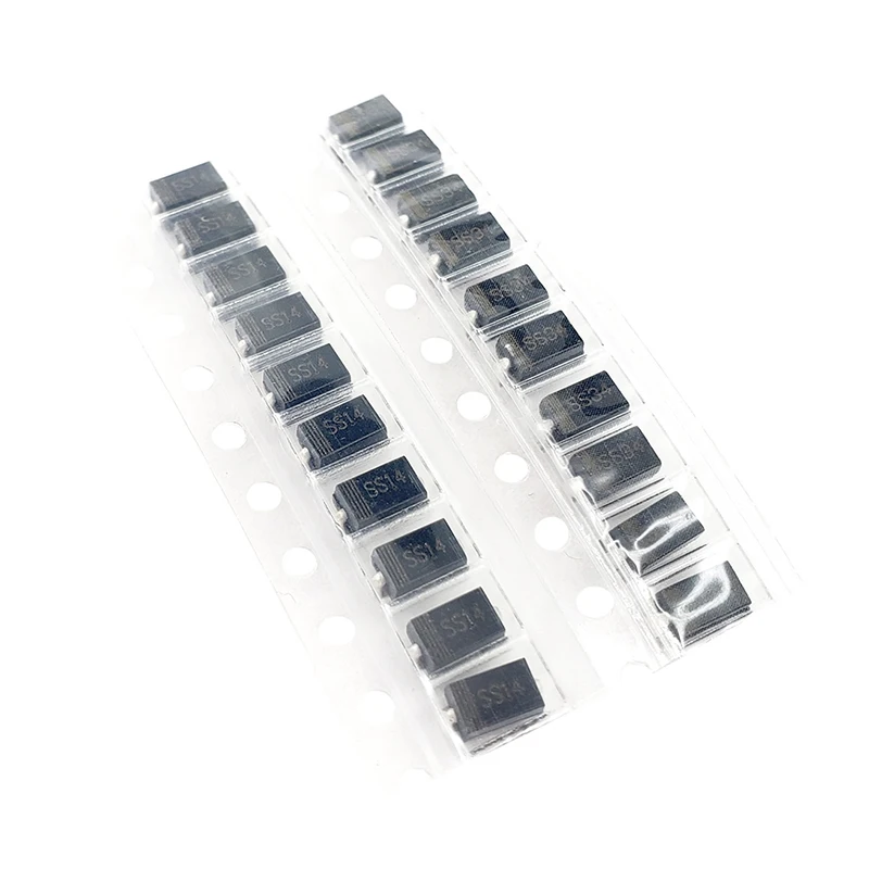 70 шт./лот SMD M1 1N4001 M4 1N4004 M7 1N4007 SS14 US1M RS1M SS34 7 значений * 10 шт. комплект диодов schottky