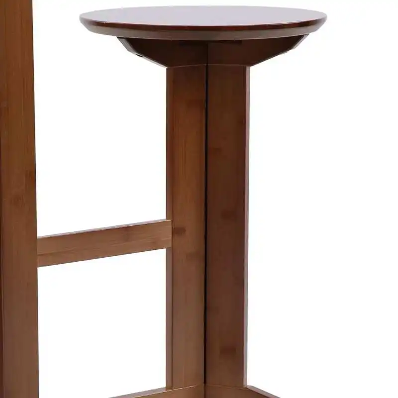 

Indoor Living Room Floor Type Flower Shelf Simple Bamboo Flower Rack Plant Stand Home Improvement Supplies