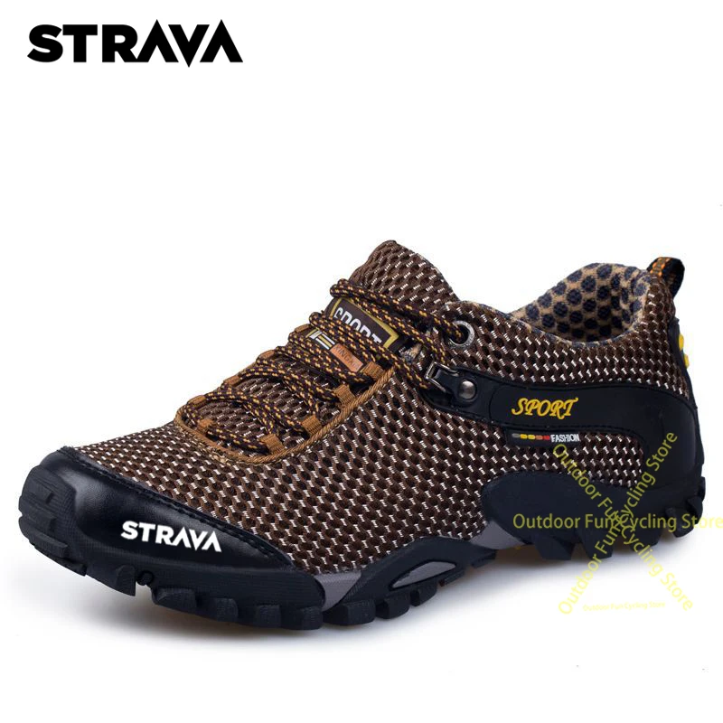 

Strava New Cycling Shoes Men Anti Slip Bicycle Shoe Outdoor Sport Breathable Durable High Quality Training Footwear Cycling Shoe