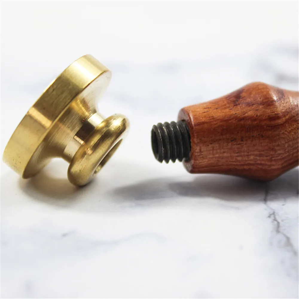 Vintage Wood Handle Wax Stamp Letters Print Sealing DIY Scrapbooking Handmade Christmas Envelope | Канцтовары для офиса и дома