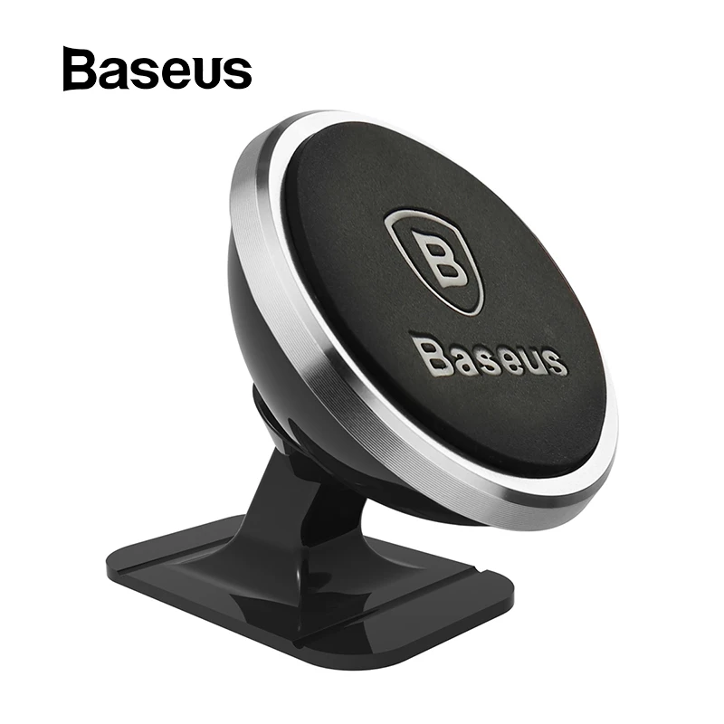 Baseus Универсальный Автомобильный держатель для телефона 360 градусов gps магнитный держатель для мобильного телефона для iPhone X 8 samsung держатель для крепления на вентиляционное отверстие