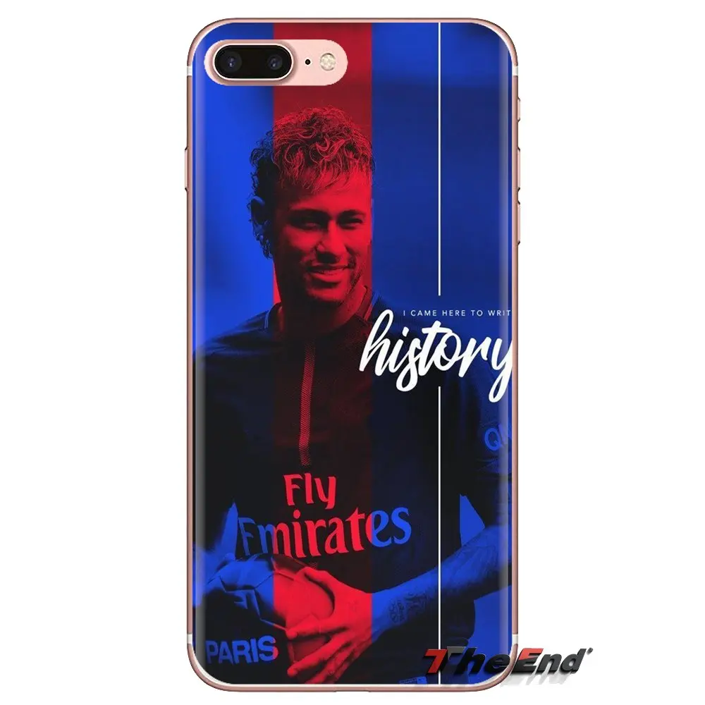 Бразилия Neymar da Silva Santos 2018 для samsung Galaxy S2 S3 S4 S5 MINI S6 S7 edge S8 S9 Plus Note 2 3 4 5 8 Coque Fundas корпус |