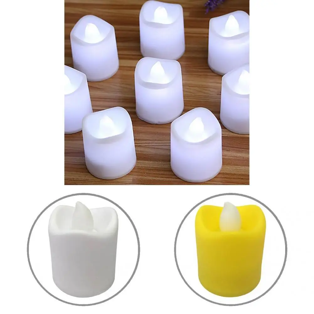 

Романтичные 24 шт. отличные светодиодный электрические свечи украшение светильник освещение светодиодные электрические свечи длительное в...