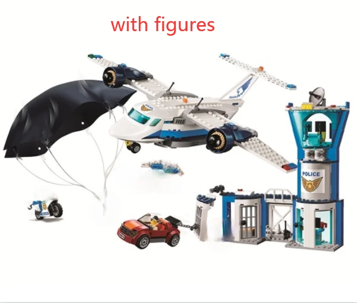 11210 559 шт. Детский конструктор полиция и небо | Игрушки хобби