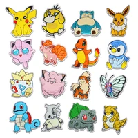 100pcslot anime embroidery patch animal butterfly tortoise pet kids clothing decoration craft diy iron heat transfer applique