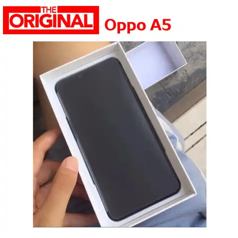 Новый оригинальный смартфон OPPO A5, полный экран 6,2 дюйма, глобальная прошивка, Восьмиядерный процессор Snapdragon 450, 4230 мАч, 6 Гб/64 ГБ, 13 МП, OTG, телеф...