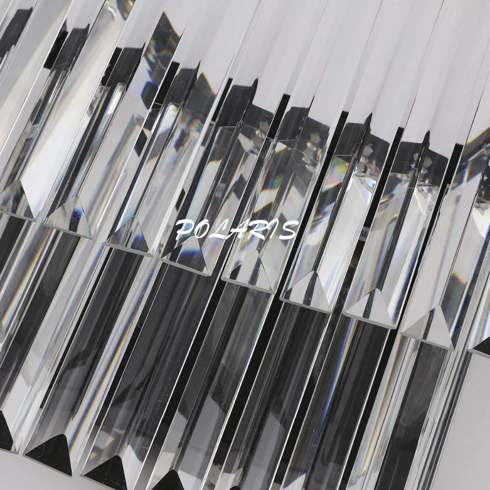 Современная винтажная K9 Хрустальная люстра бра лампа Ретро Кристалл настенный