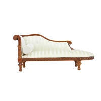 doll house 112 scale miniature furniture high quality hand carved chaise sofa