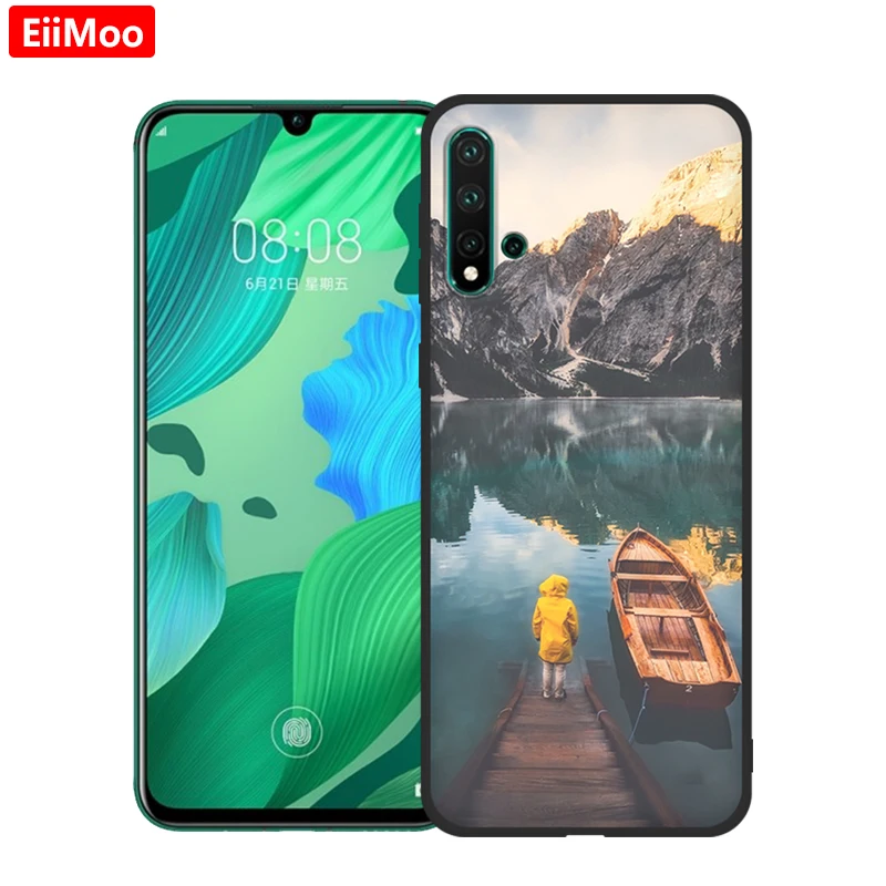 Чехол EiiMoo для Huawei Nova 5 силиконовый чехол Pro с модным принтом телефона Hauwei Nova5 5Pro |