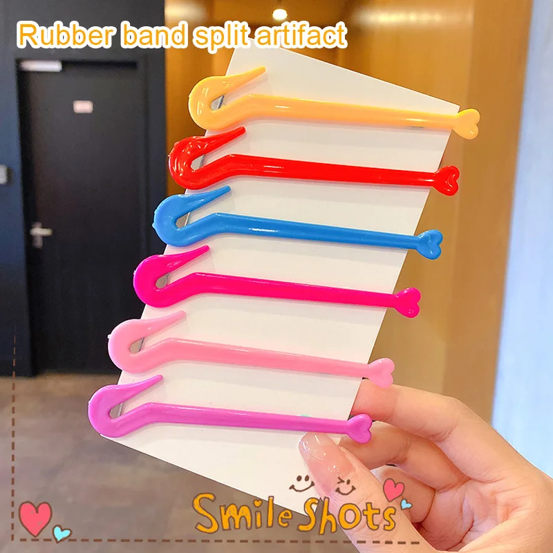 

1PC Elastic Hair Band Cutters Disposable Rubber Band Remover Pain Free Hair Ties Durable Removing Tool Styling Accessories