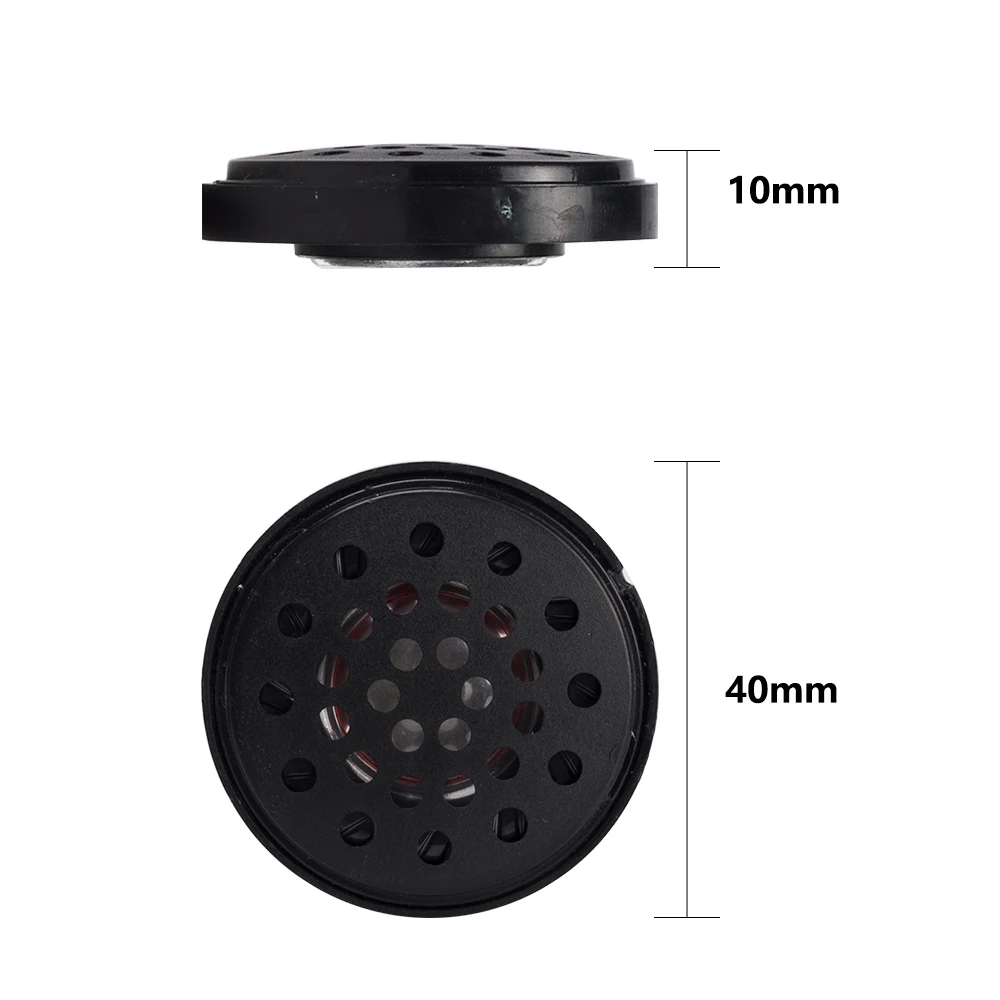 

HIfi 40MM Helmet Headset Driver 32OHM 120DB Deep Bass Bluetooth Headphone Speaker Diy Repair Parts 2pcs