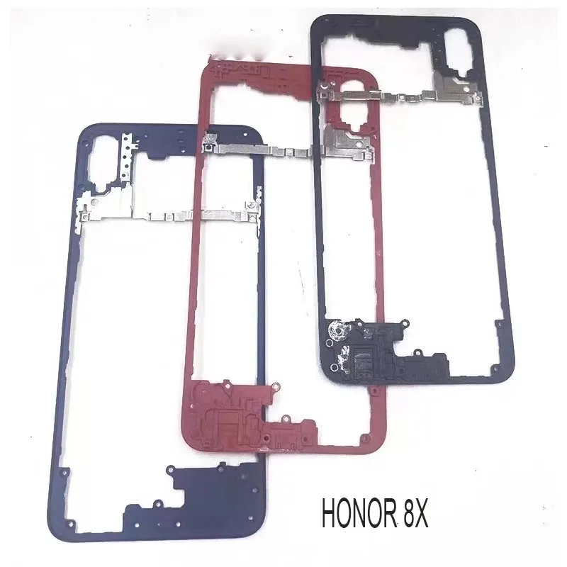 Для Huawei Honor 8X передняя рамка средняя задняя Корпус Лицевая панель Поддержка ЖК |