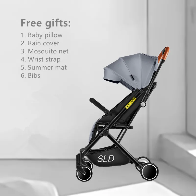 5 кг легкая Портативная Складная Роскошная детская коляска s на самолете Горячая