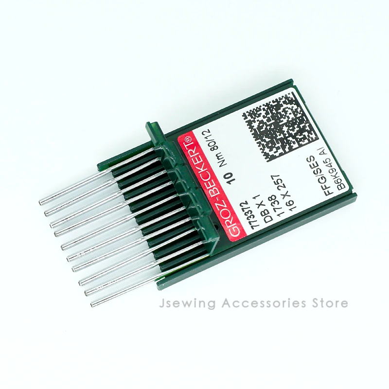 10 PCS DBX1 Groz-Beckert Sewing Machine Needles For Industrial Lockstitch Accessories DB*1 16x257 Knitting JUKI BROTHER SINGER | Дом и сад