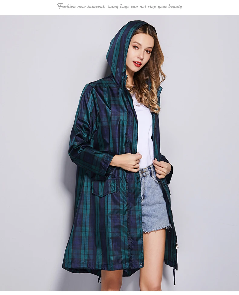Японский Модный Плащ водонепроницаемый плащ дождевик пончо женские дождевики