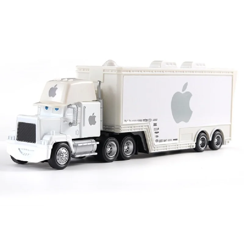 Оригинальная модель Disney Pixar Boutique Car 3 Mac Молния Маккуин дядюшка грузовик 1:55 литые