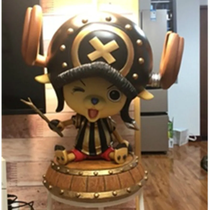 

ONE PIECE Tony Tony Chopper Statue Straw Hat Pirates Bust 1/1 Full-Length Portrait Sawbones GK Action Model Toy BOX 60CM Q578
