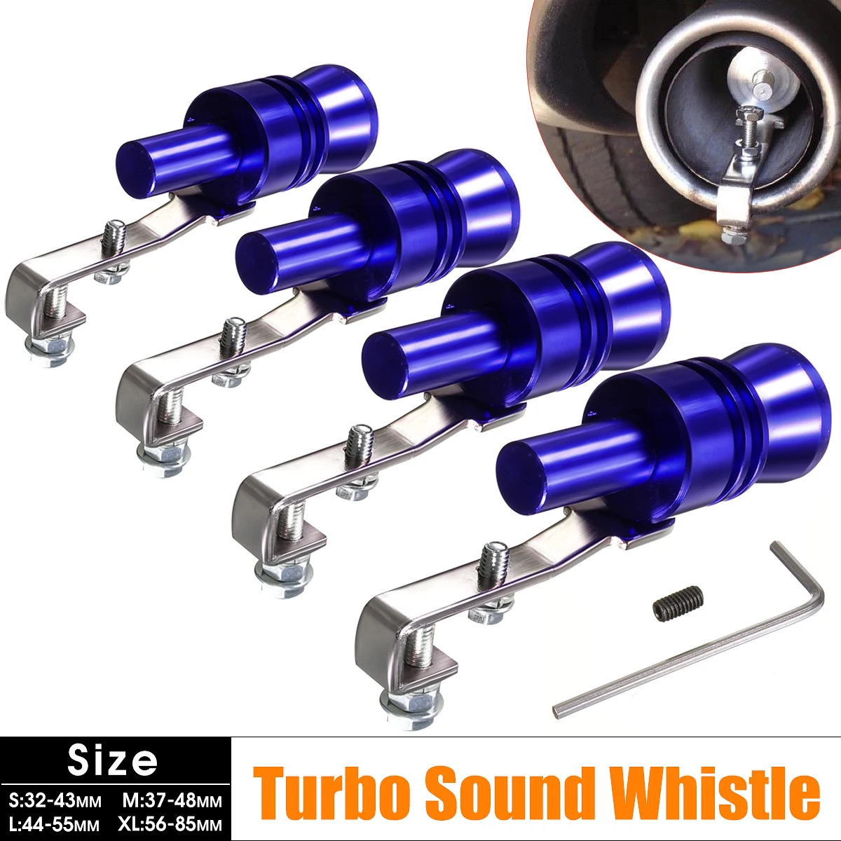 Универсальное автомобильное транспортное средство мопед алюминиевый выхлоп