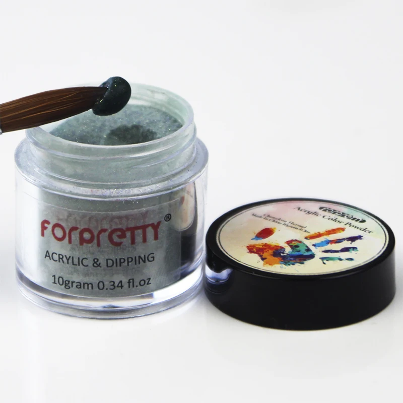 Полимерный акриловый порошок для ногтей полимерный блестящий пигмент