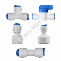 ro water straight pipe fitting connector 14 38 od hose 18 14 38 12 34 bsp male female thread plastic quick fitting