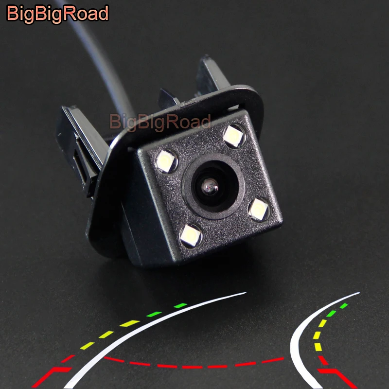 Камера заднего вида BigBigRoad интеллектуальная динамическая камера для Toyota Vellfire Noah