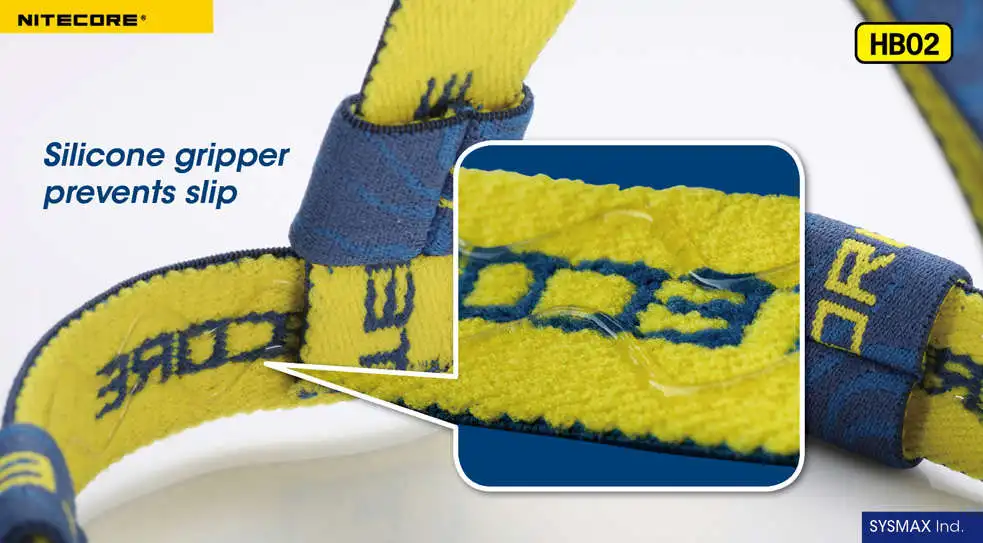 Светодиодный налобный фонарь Nitecore HB02 эластичный нейлоновый AA CR123A 18650 фонарь|Фары|