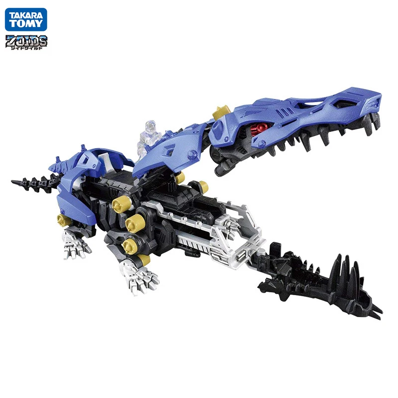 ZOIDS TAKARA TOMY ZW06 фигурку механическое животное крокодил робот трансформер для детей