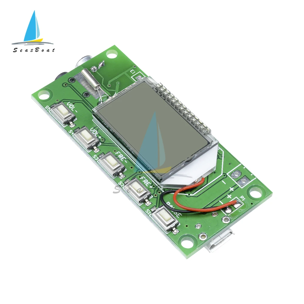 Цифровой беспроводной микрофон стерео FM-модуль передатчика DSP &amp PLL 87-108 МГц |