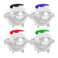4pcs ice ball makers 3d ice hockey ball molds ice cube diy molds for jelly chocolate whisky cocktail