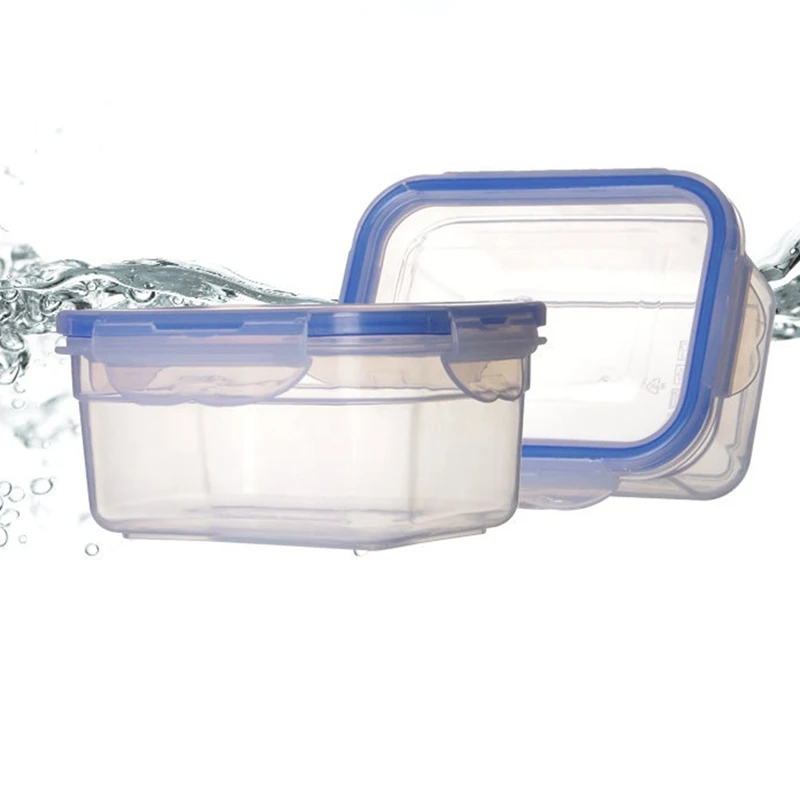 Контейнеры для еды коробки хранения на вынос оптом Прозрачный Прямоугольный