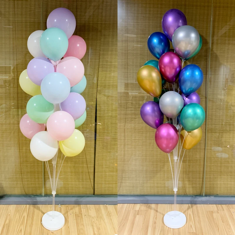 Подставка для воздушных шаров с 19 трубками настенный держатель цепочка насосом