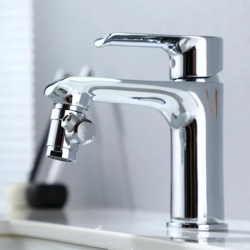 

Universal Splash Filter Faucet Rotatable Filter Nozzle Swivel Head Replacement Anti-Splash Tap for G1/2 Connector Stream