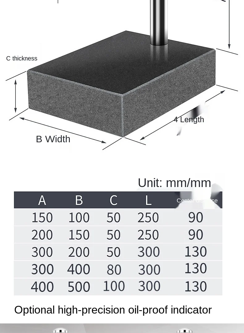 Высокоточный мраморный цифровой дисплей индикатор циферблата измерительный