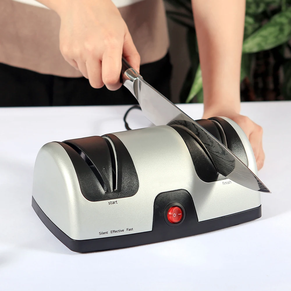 RISAMSHA точилка для ножей электрическая кухонная профессиональная Алмазная