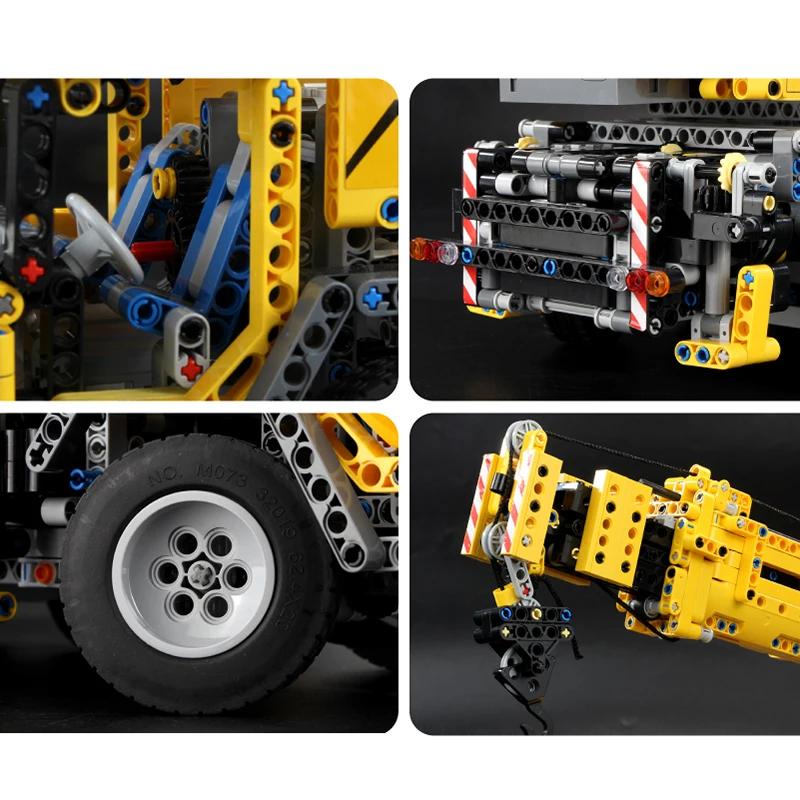 Мотор электрический RC Power Mobile Crane Mk II модельные наборы строительные блоки кирпичи