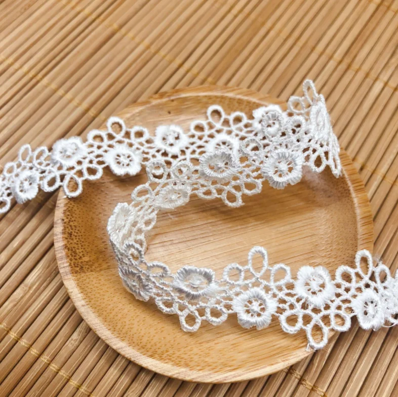 5 ярдов Ширина 2 1 см высококачественные черные и белые вышитые аксессуары для