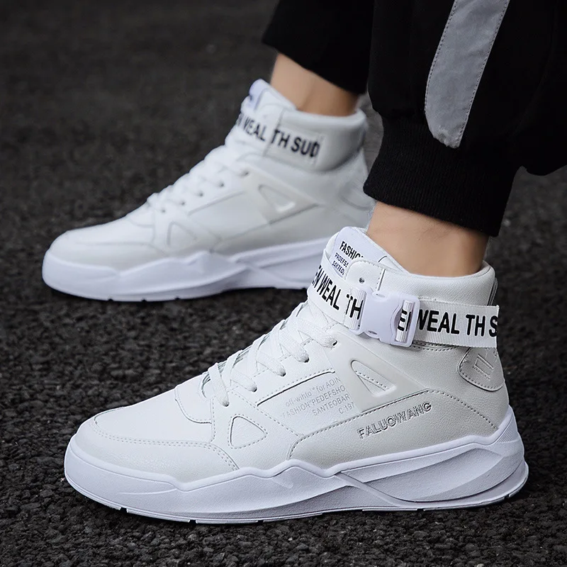 Мужская модная обувь Высокие кроссовки Сезон весна Новинка высокого качества