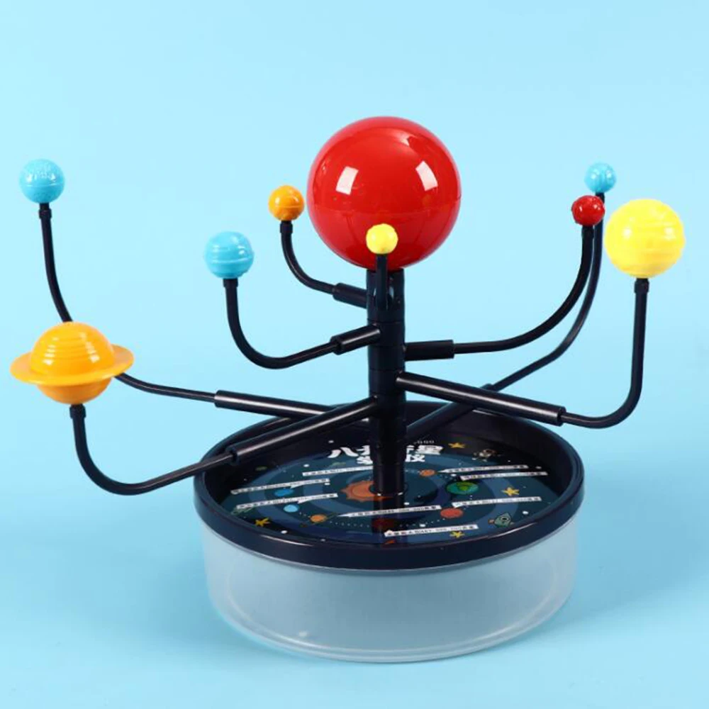 

3D модель планет игрушки DIY сборка Забавный планетарий движение обучающая игрушка Дети наука Солнечная развивающая игрушка