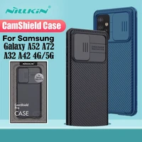 for samsung galaxy a52 a72 a32 a42 4g 5g case nillkin camshield pro case slide camera protection back cover for samsung a52 4g