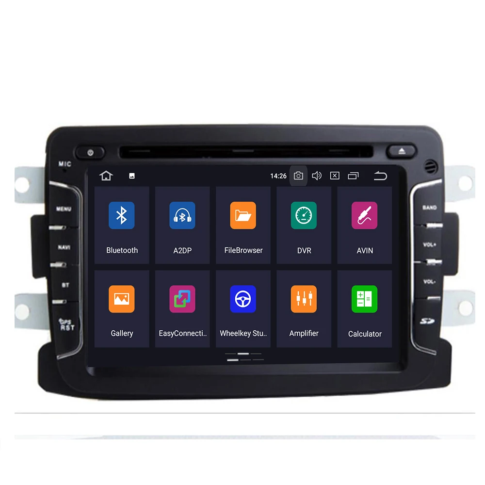 Автомобильный DVD плеер Android 10 для Dacia Sandero Duster Renault Captur Lada Xray 2 Logan 4 RAM 4G WIFI GPS