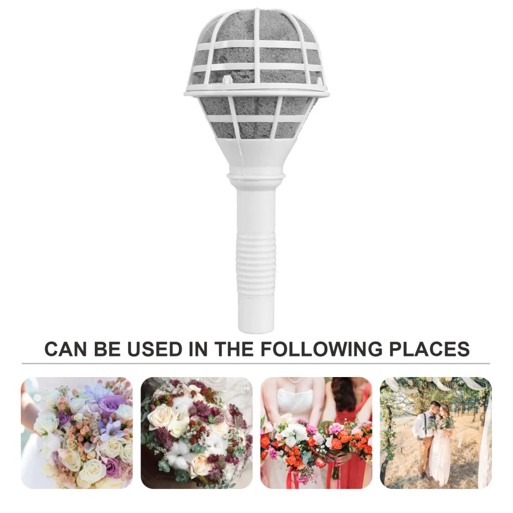 

6pcs Bridal Bouquet Holders Flower DIY Accessories Flower Holders with Mud
