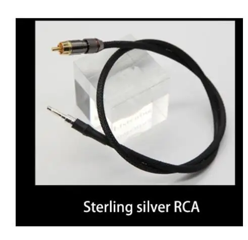 RCA cable Lusya Box one HiFi аудио GND усилитель декодер динамик аудио заземление коробка тюнинговая коробка очиститель мощности электронный черное отверстие - Цвет: RCA cable