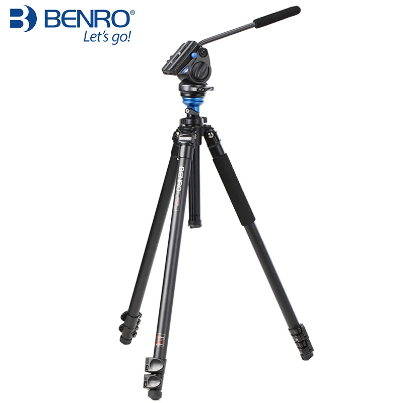 

Benro A2573FS4 Aluminum Alloy Professional Tripod Set For Video / Tripods With S4 Hydraulic Head Set For Camera / Wholesale