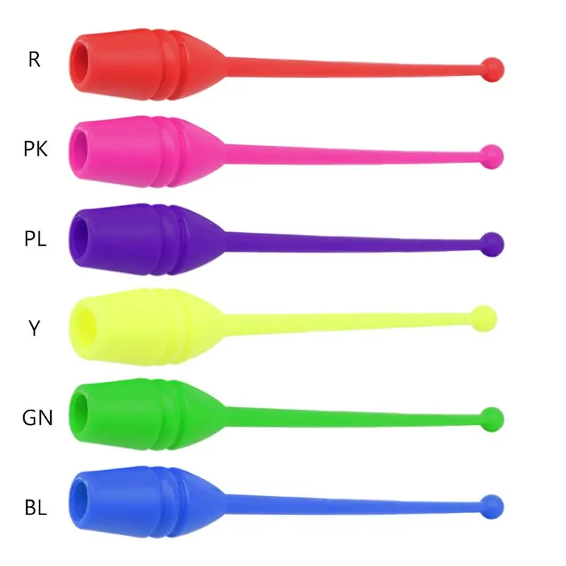 Разноцветный пластиковый брусок для ритмической гимнастики оборудование