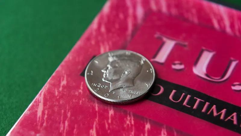 T.U.C Tango Ultimate Coin (размер половины доллара) трюк монета магические трюки крупный